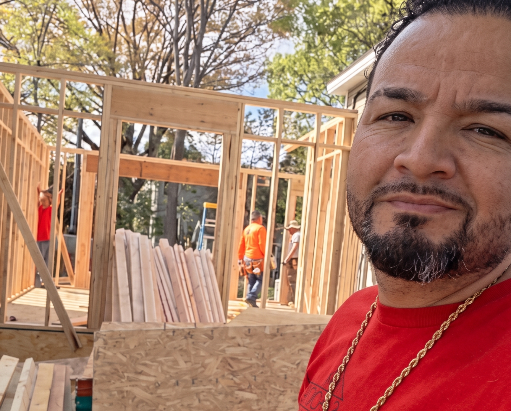 Sal Sandoval on the job